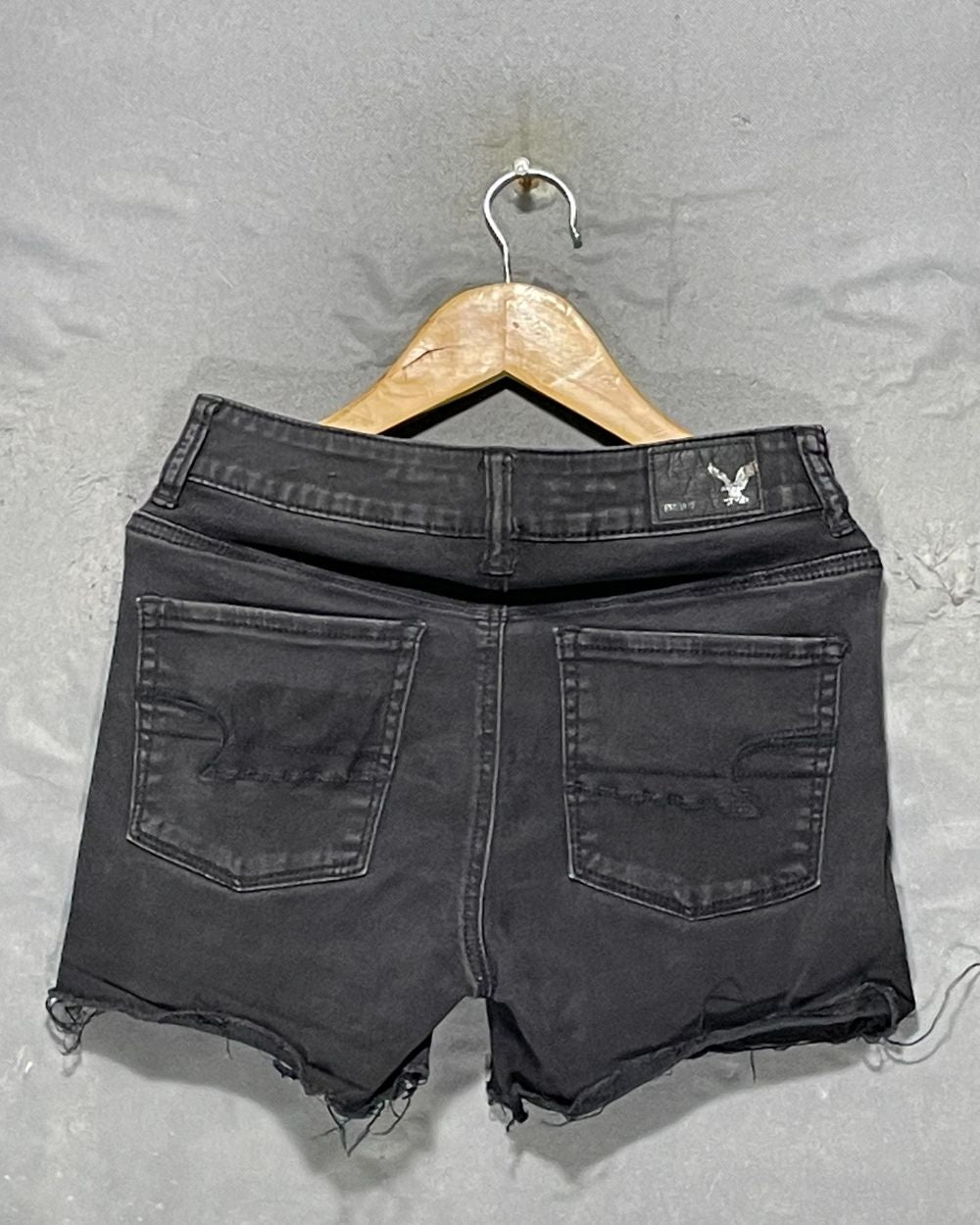 American Eagle Black Jeans Short For Women X Small