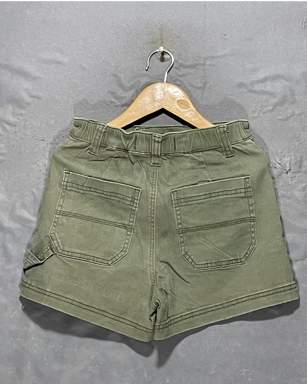 Hollister Green Jeans Short For Women X Small