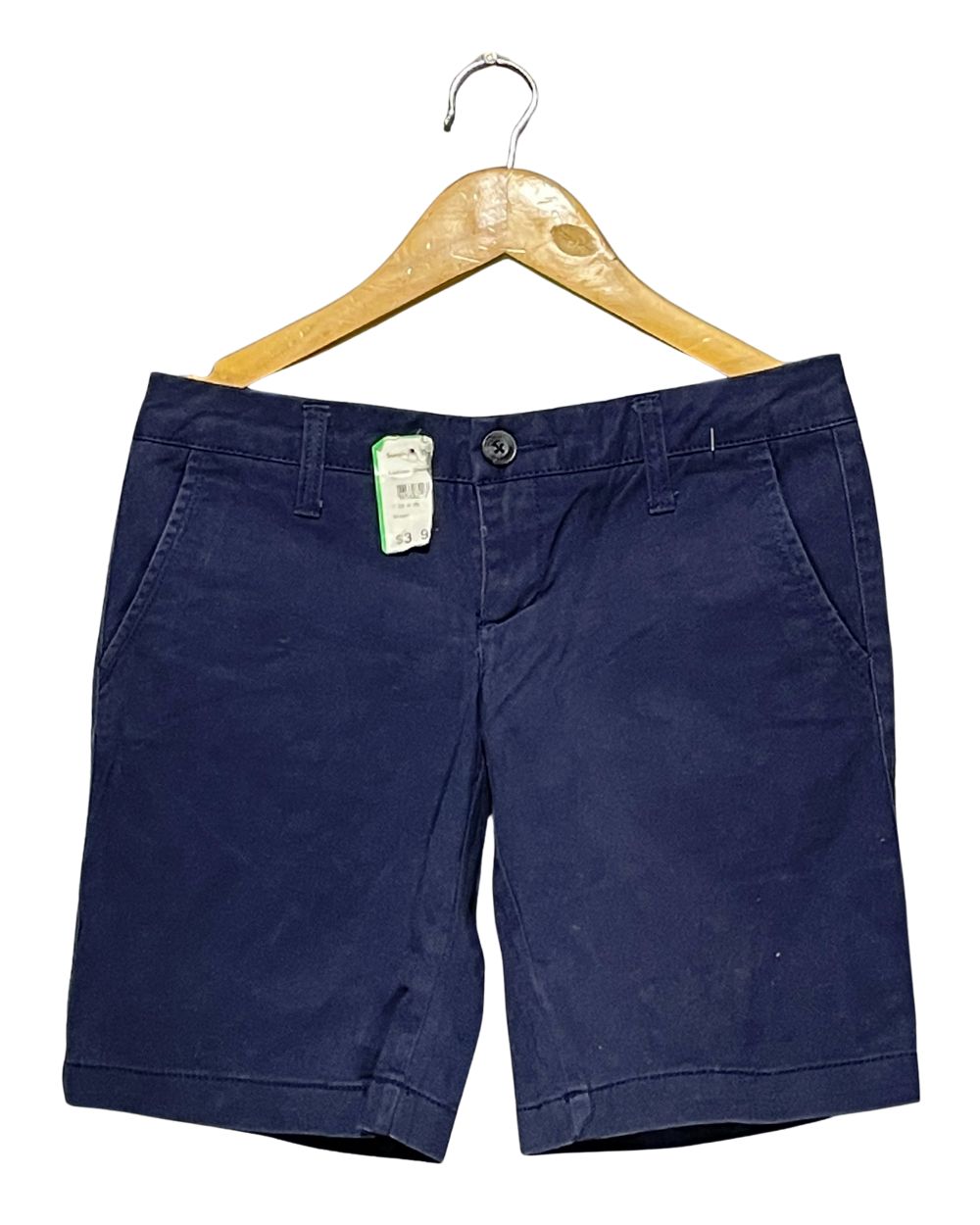 Aeropostale Blue Cotton Short For Women Small