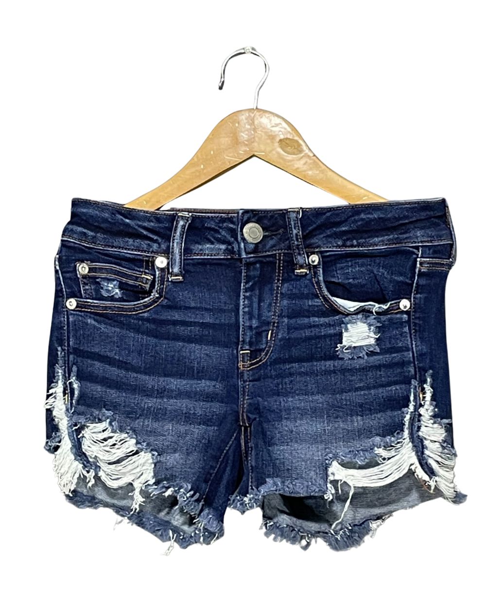 American Eagle Blue Jeans Short For Women Small