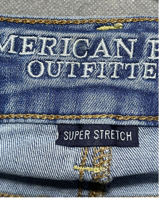 American Eagle Blue Jeans Short For Women X Small