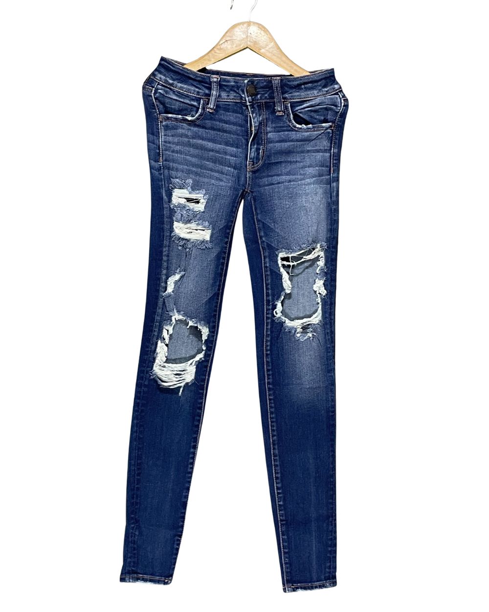 American Eagle Blue Jeans For Women X Small