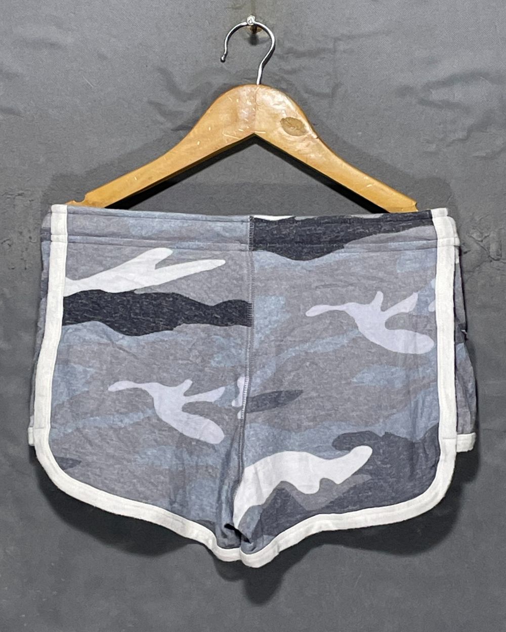 Aeropostale Gray Cotton Short For Women Medium