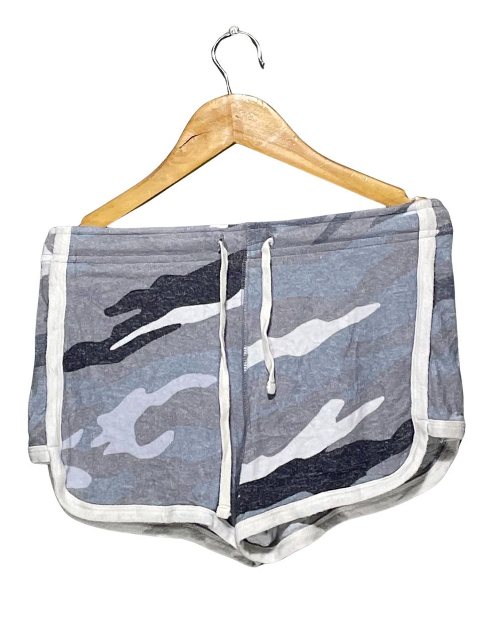 Aeropostale Gray Cotton Short For Women Medium