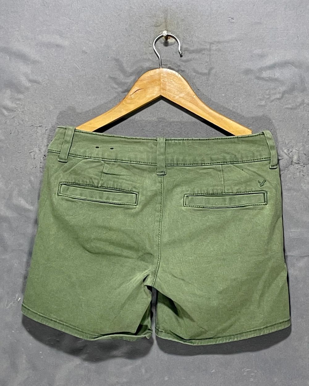 American Eagle Green Jeans Short For Women Small