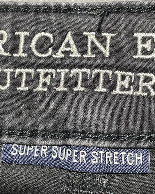 American Eagle Black Jeans Short For Women Small