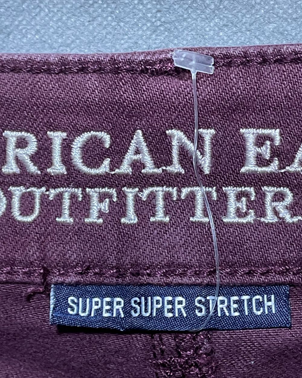American Eagle Maroon Jeans Short For Women Small
