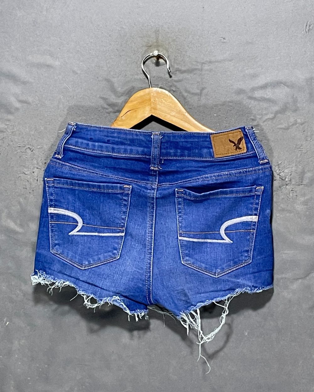 American Eagle Blue Jeans Short For Women Small