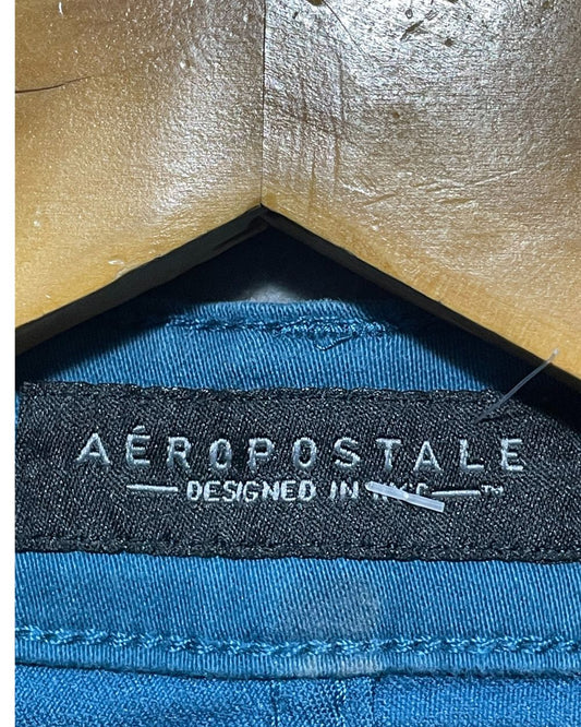 Aeropostale Green Jeans Short For Women Small