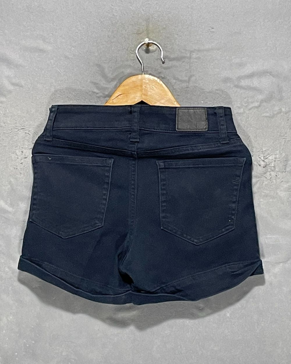 Aeropostale Black Jeans Short For Women Medium