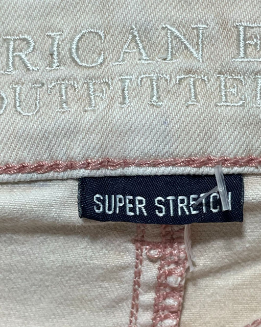 American Eagle Pink Jeans Short For Women Medium