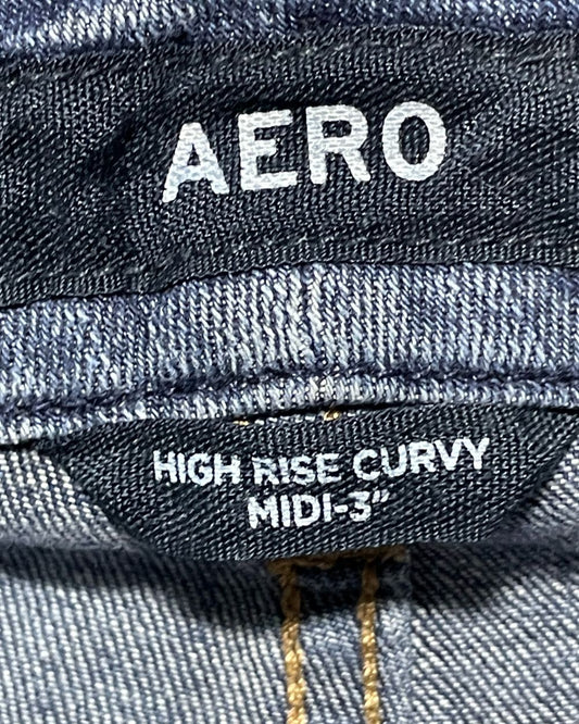 Aeropostale Blue Jeans Short For Women Small