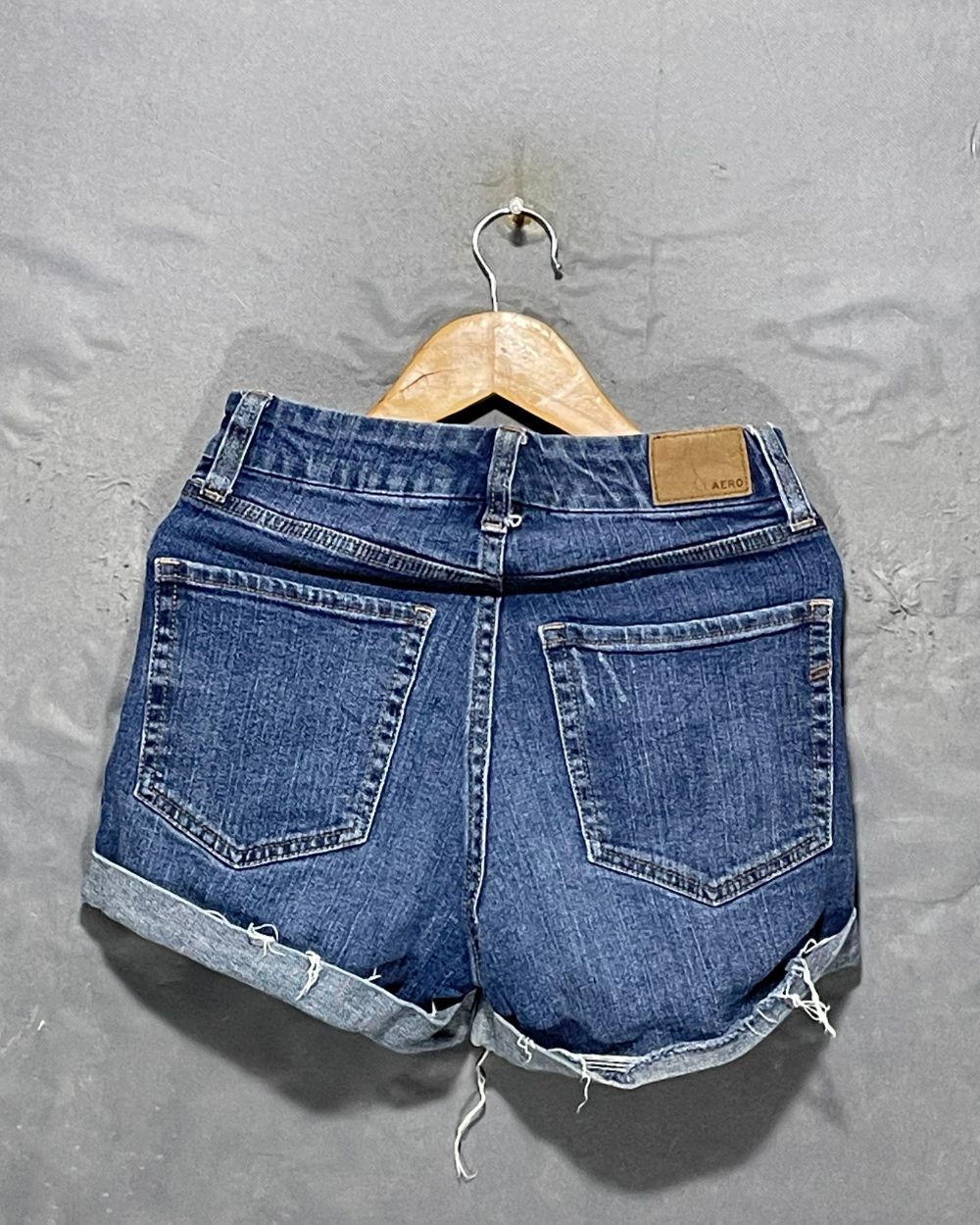 Aeropostale Blue Jeans Short For Women Small