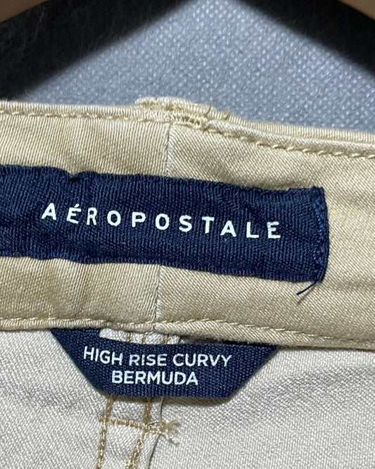 Aeropostale Khaki Jeans Short For Women Small