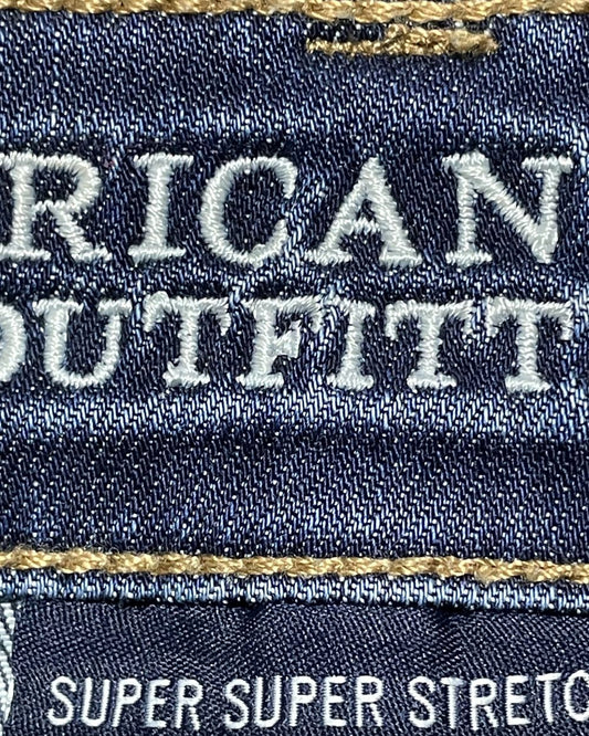 American Eagle Blue Jeans Short For Women X Small