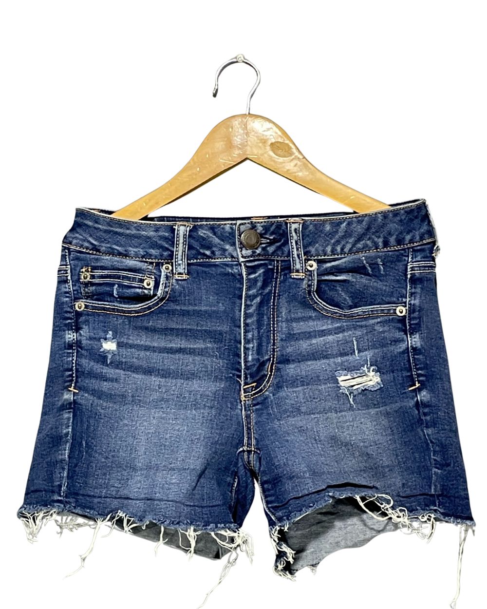 American Eagle Blue Jeans Short For Women Small