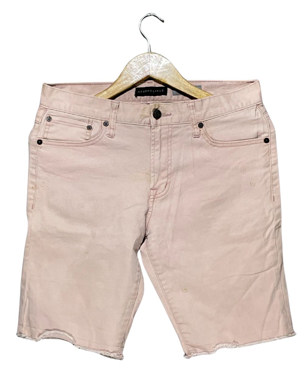 Aeropostale Blue Jeans Short For Women Medium