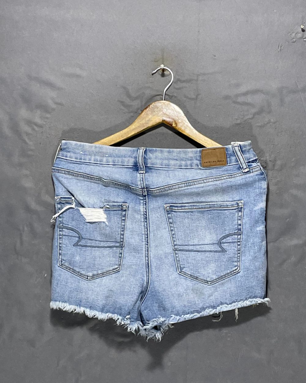 American Eagle Blue Jeans Short For Women Large