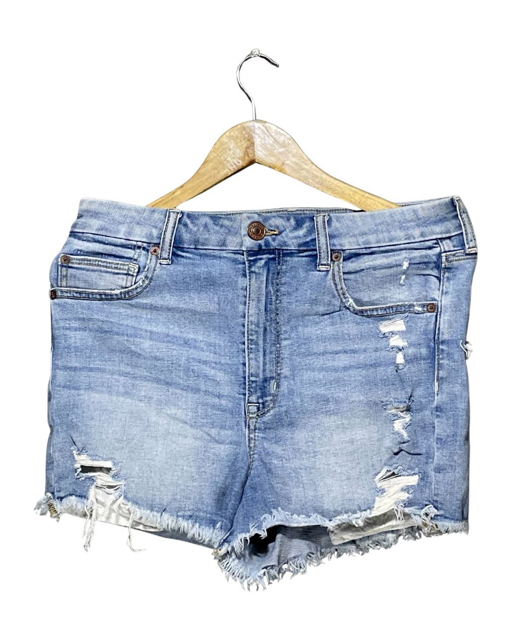 American Eagle Blue Jeans Short For Women Large