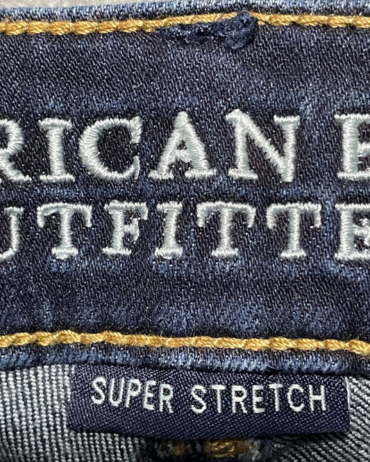 American Eagle Blue Jeans Short For Women Medium