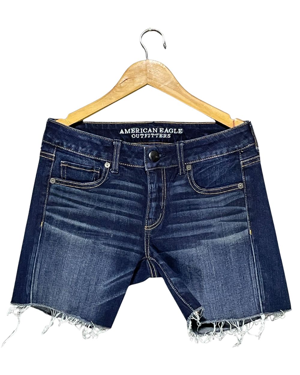 American Eagle Blue Jeans Short For Women Medium