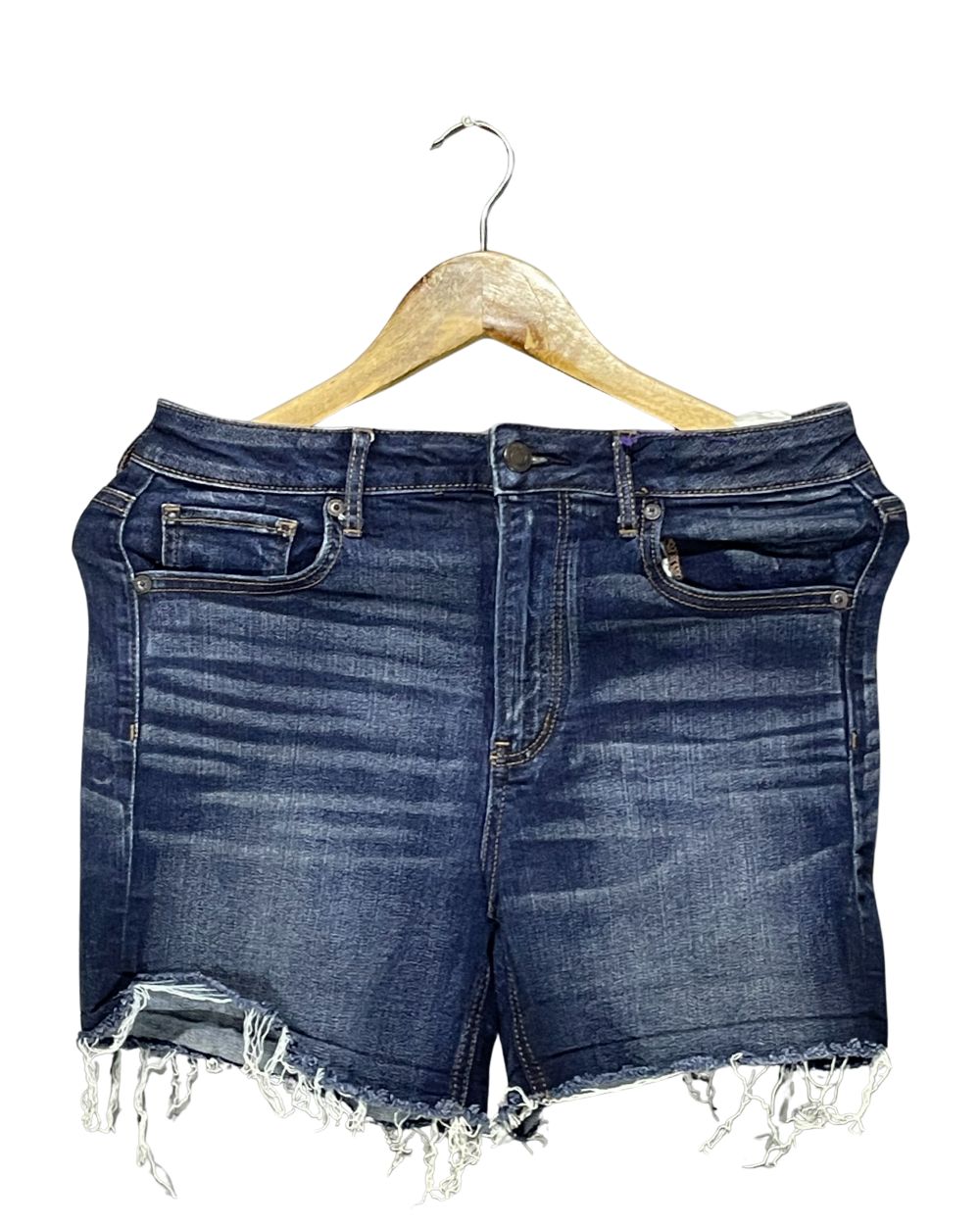 American Eagle Blue Jeans Short For Women Medium
