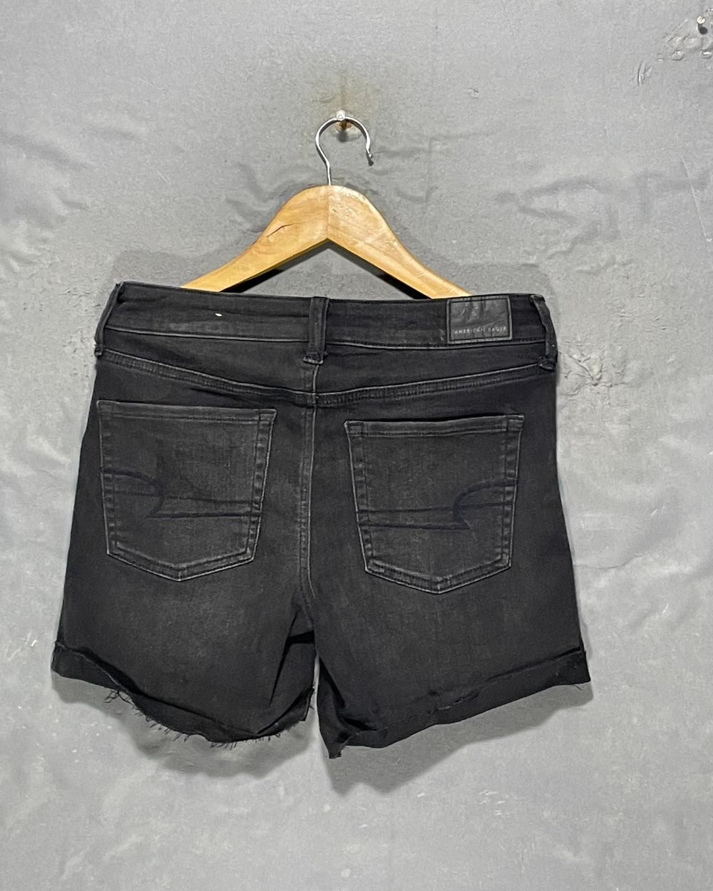 American Eagle Black Jeans Short For Women Small