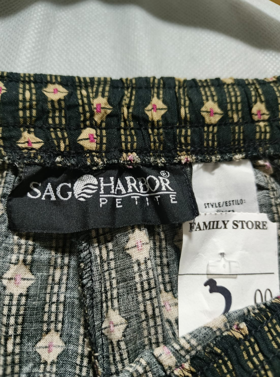 Sag Harbor Black Colour Cotton Plazo For Woman M