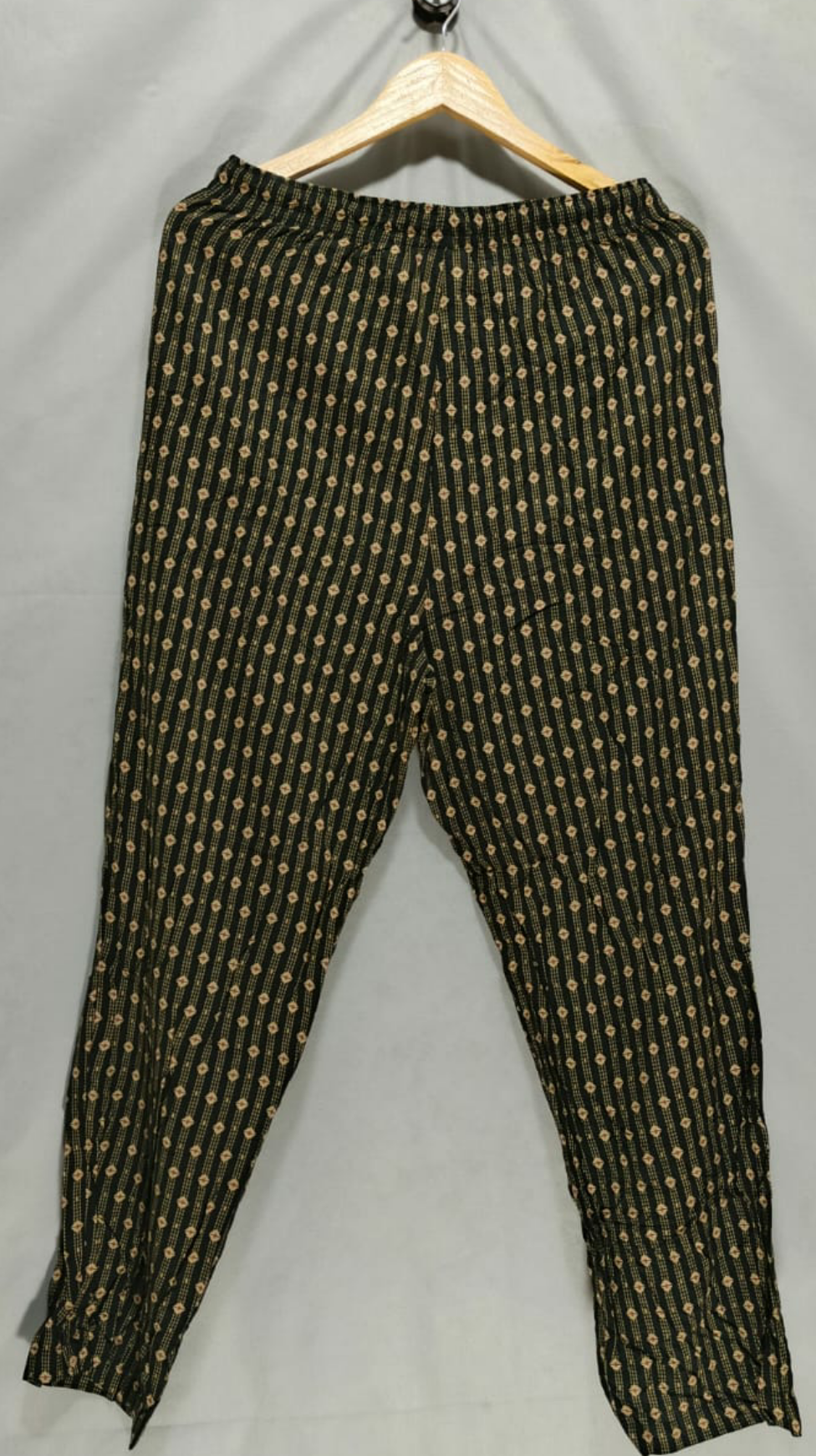 Sag Harbor Black Colour Cotton Plazo For Woman M