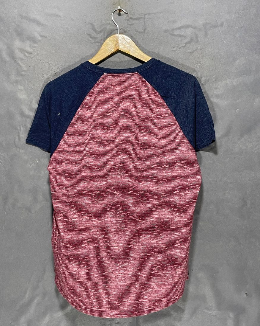 Hollister Red Cotton T Shirt For Women M