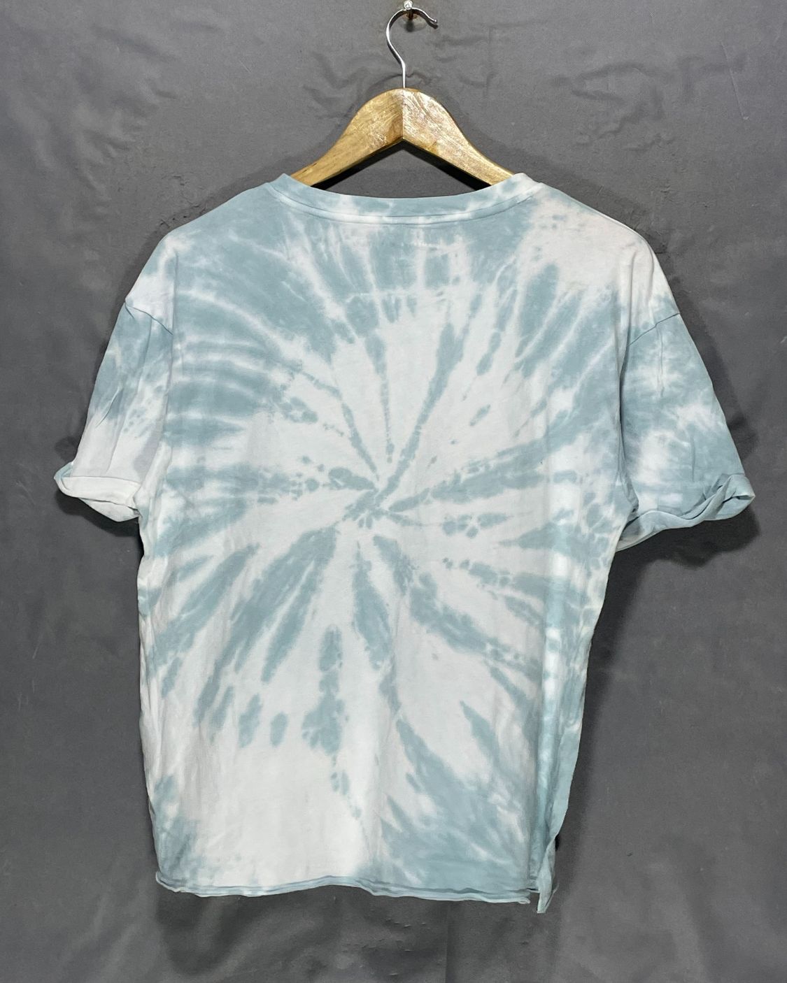 American Eagle Blue Cotton T Shirt For Women M