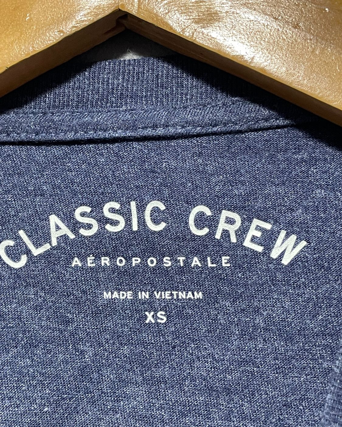 Aeropostale Gray Cotton T Shirt For Women XS