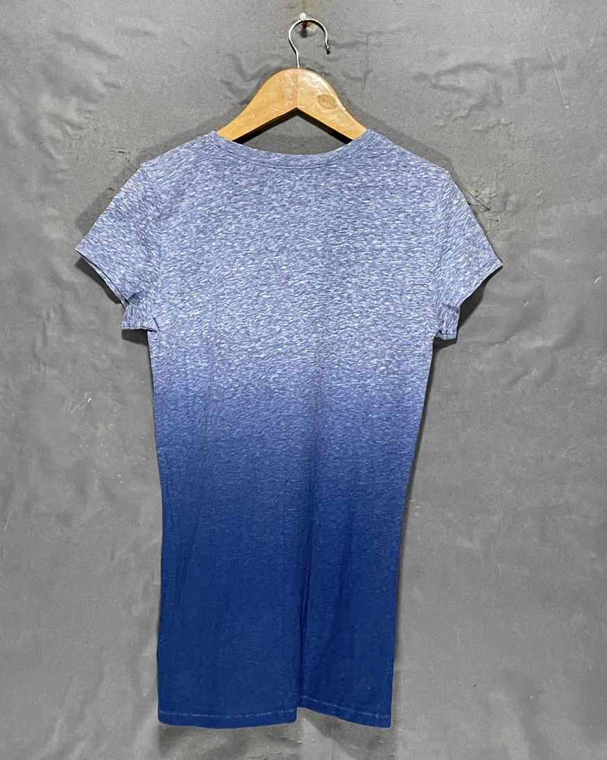 Hollister Blue Cotton T Shirt For Women S