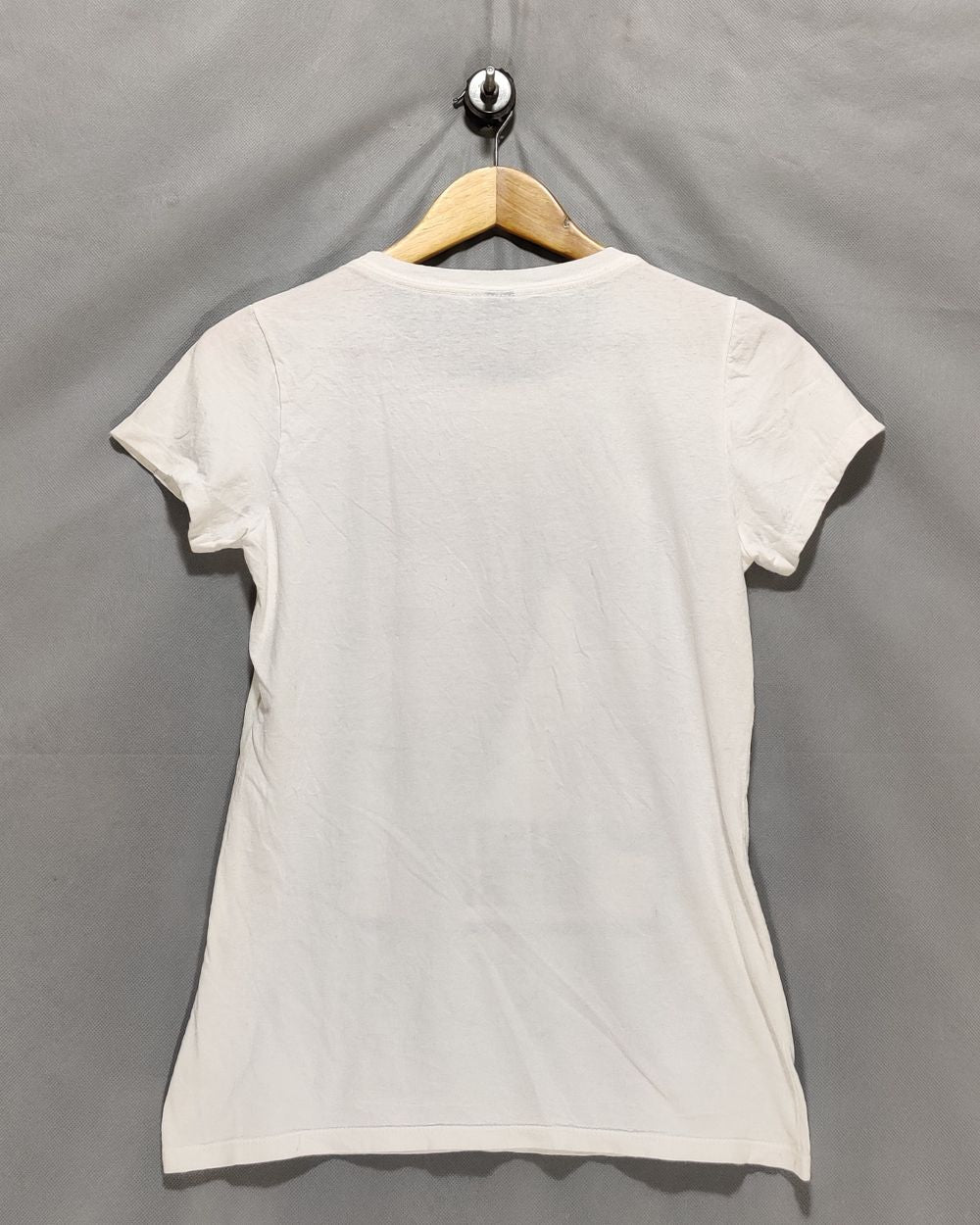 Bay Island White Cotton T Shirt For Women S