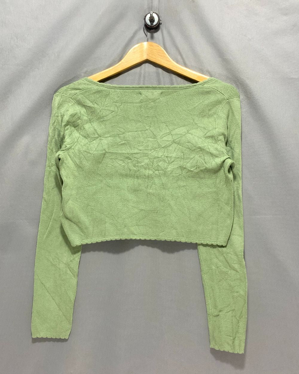L.A.Hearts Green Sweatshirt For Women Large