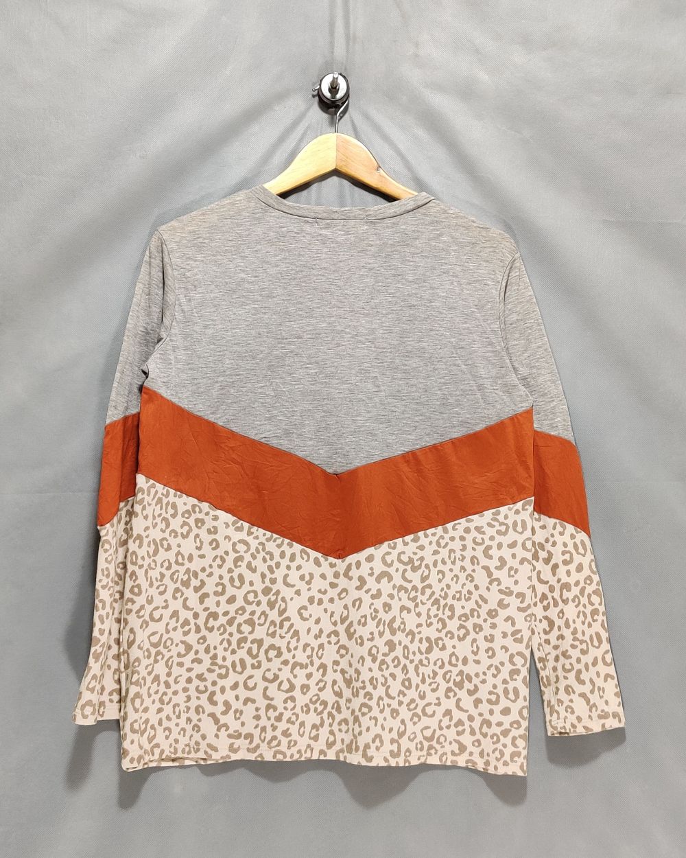 Haptics Gray T Shirt For Women L