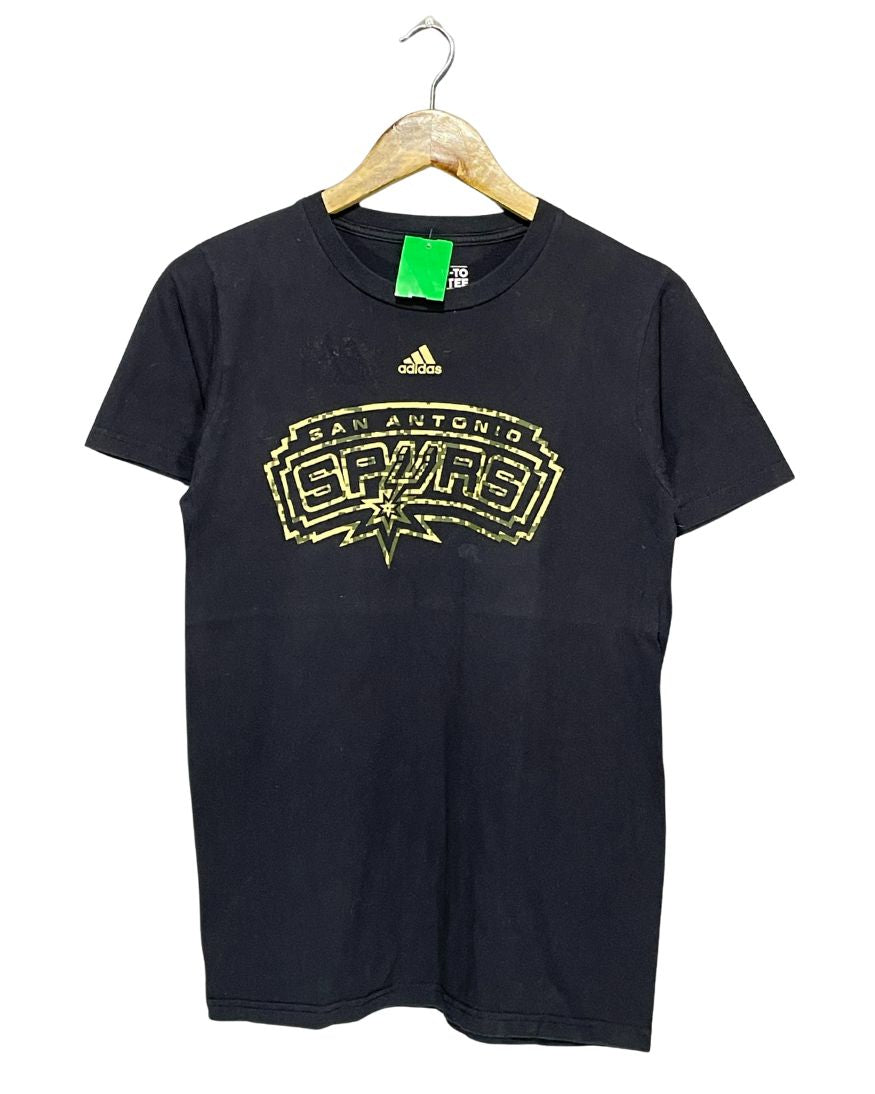 Adidas Black Cotton T Shirt For Women S