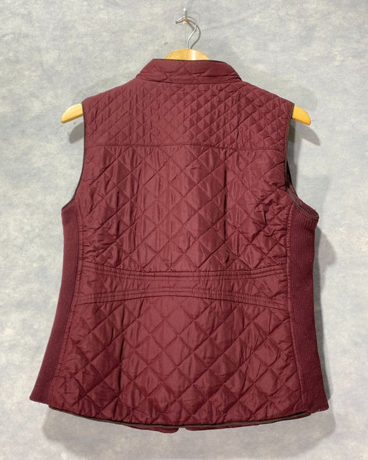 Love Tree Maroon Jacket For Women M