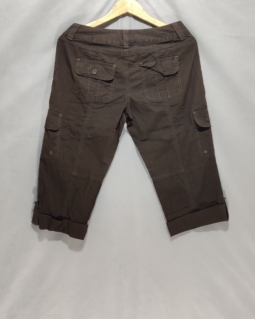 APT.9 Brown Cotton Short For Women L