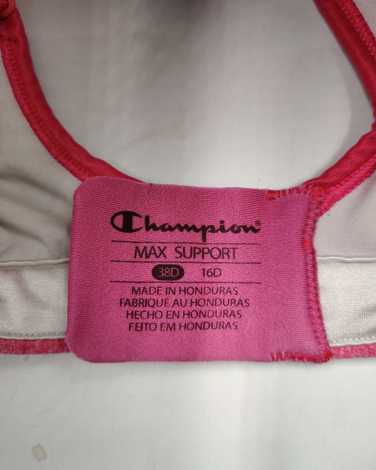 Champion Pink Bra For Women XXL