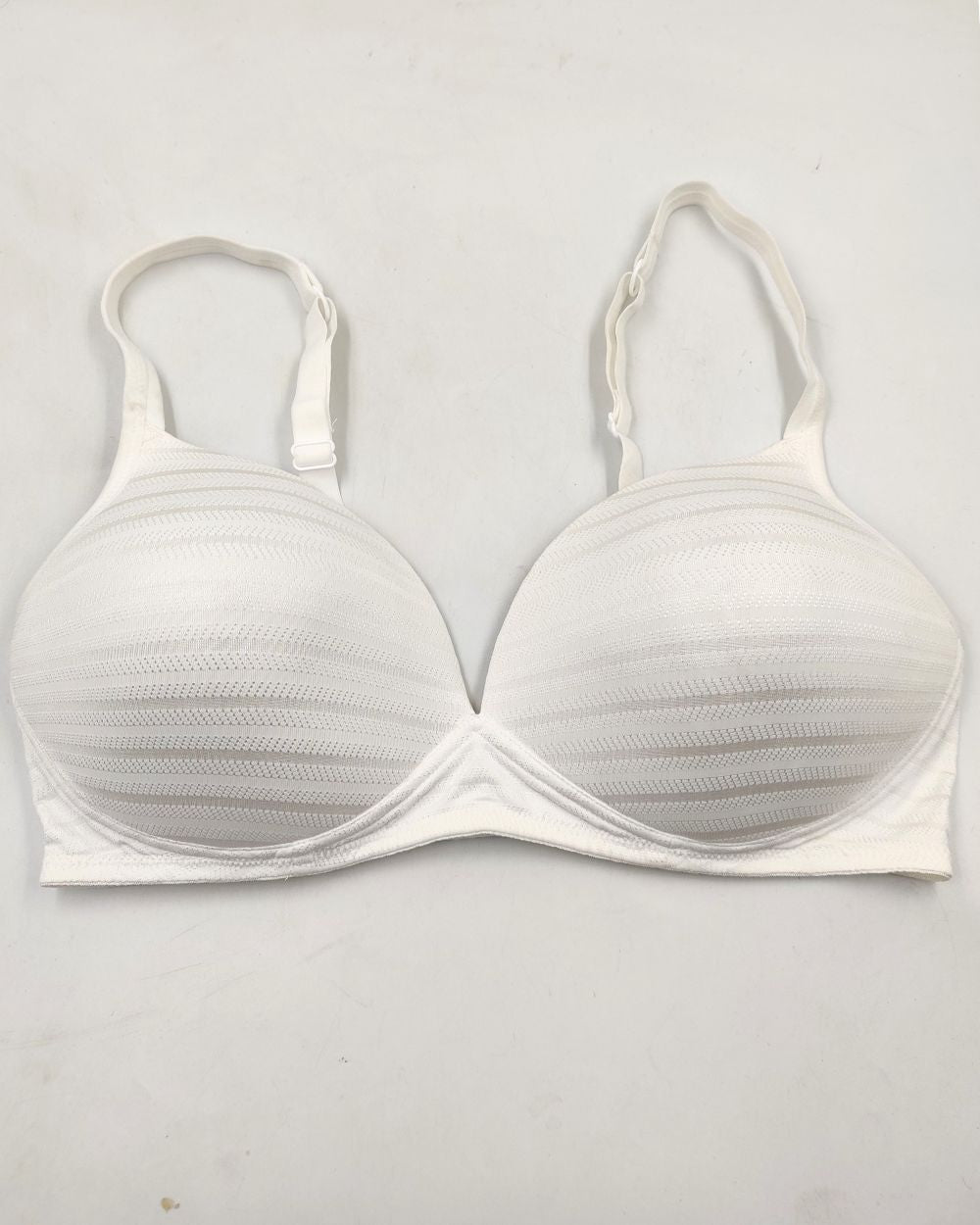 Warner's White Bra For Women XL