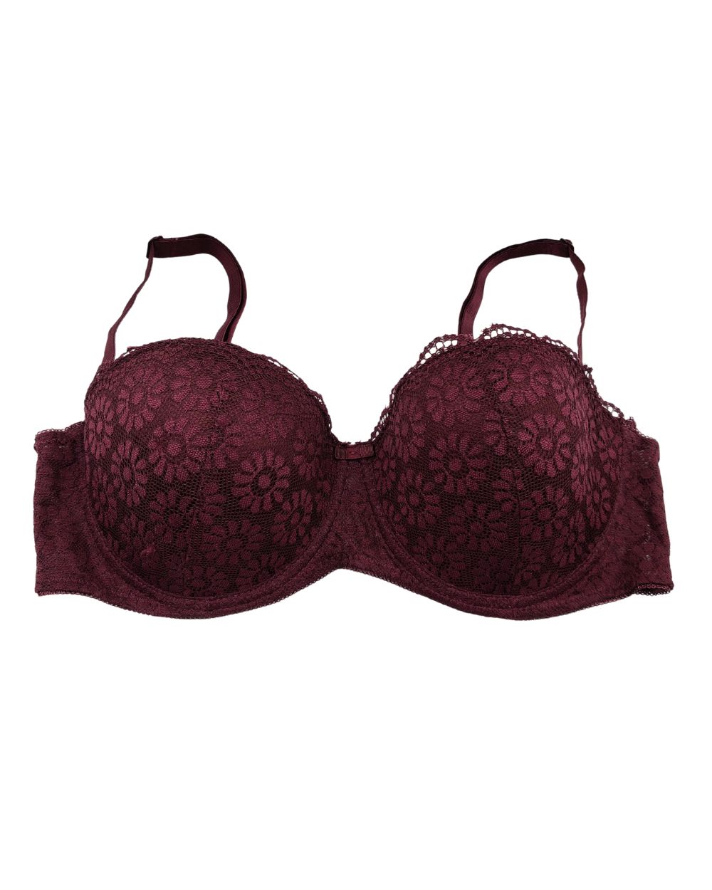 Primark Maroon Bra For Women XL