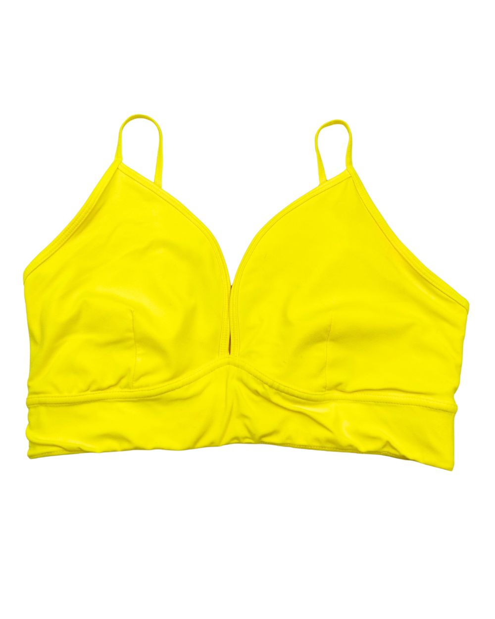 Sports Illustrated Yellow Bra For Women L