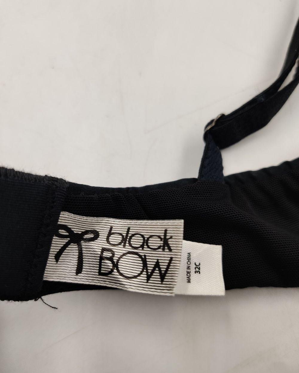 Black Bow Black Bra For Women S