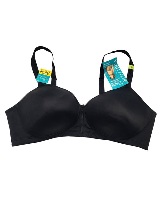 Vanity Fair Black Bra For Women 3XL