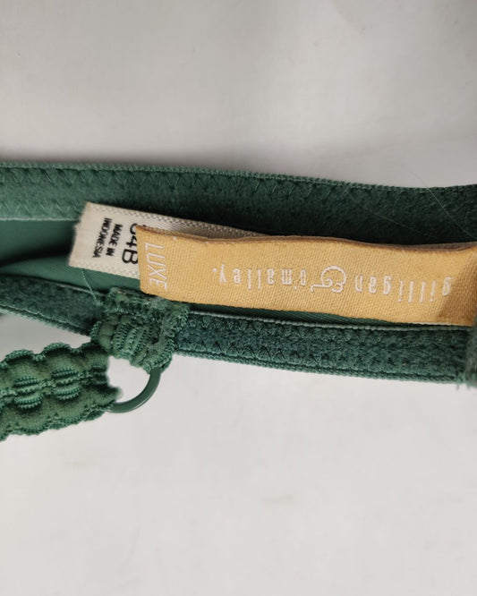 Gilligan & O'malley Green Bra For Women L