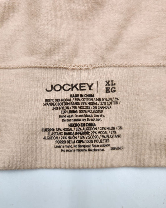 Jockey Cream Bra For Women XL