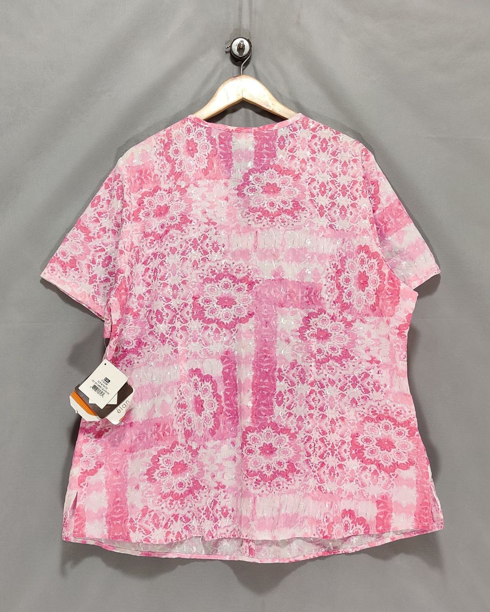 Elan Pink For Women Crop Top XXL