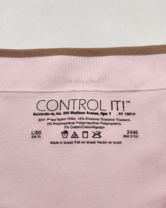 Control It Pink Underwear Women L