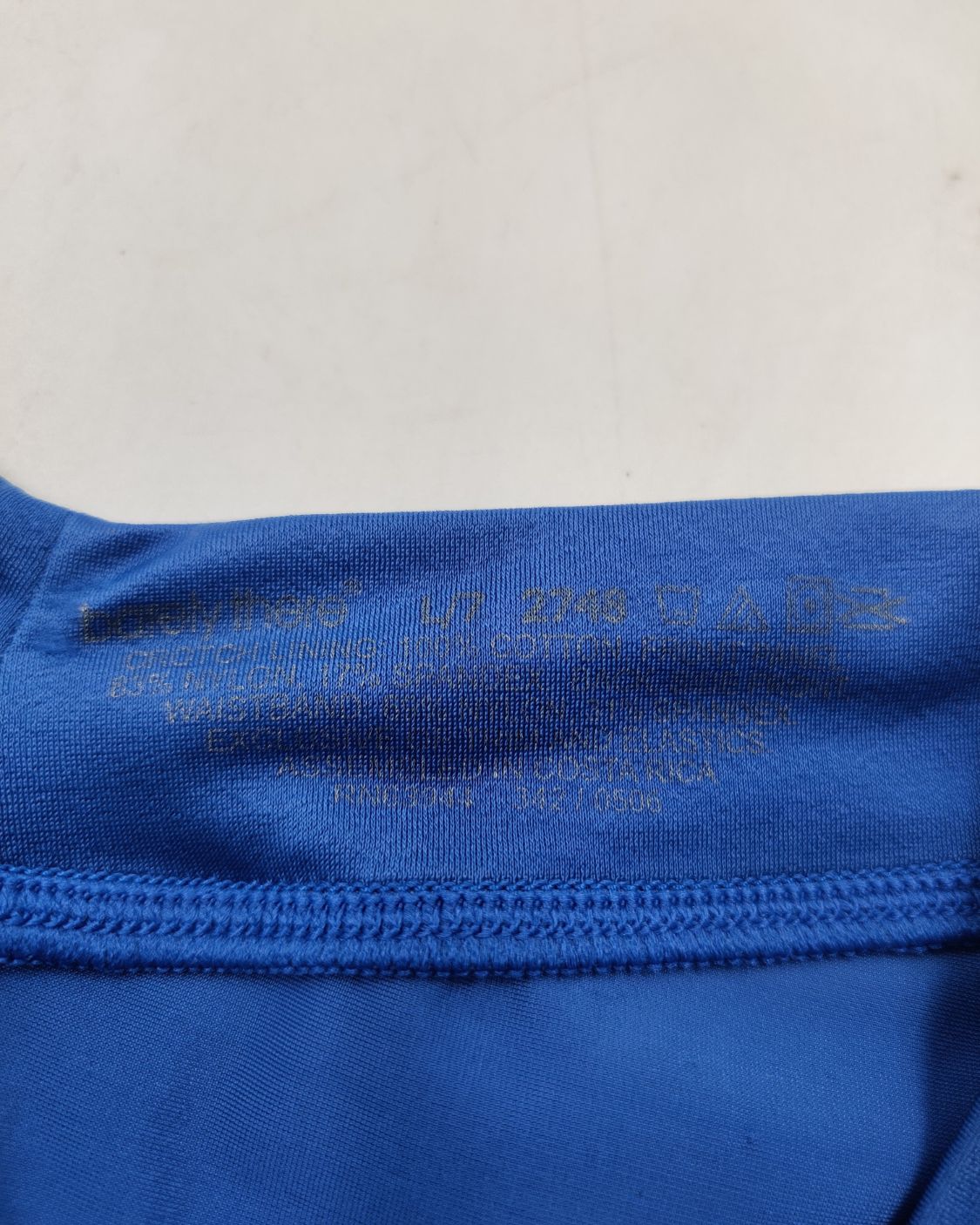 Barely There Blue Underwear Women L